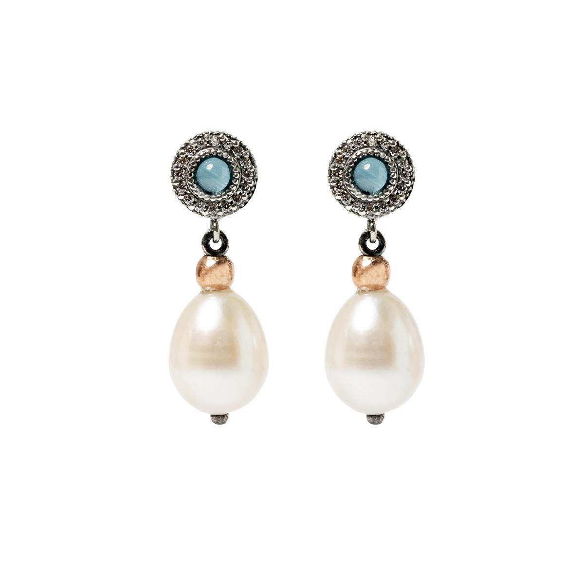 PENDIENTES SUNFIELD PERLA - PE065252/17