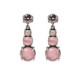 PENDIENTES SUNFIELD CUARZO PINK - PE065260/56