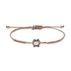 PULSERA SUNFIELD CUARZO ROSA - PU065242/15