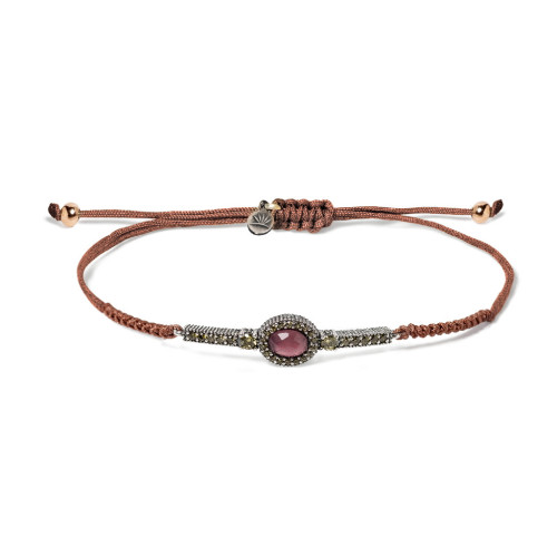 PULSERA SUNFIELD TURMALINA ROSA - PU065301/26