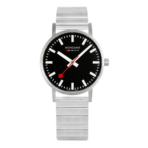RELOJ MONDAINE SBB CLASSIC - ACERO MATE (36MM) - M6603031416SBW