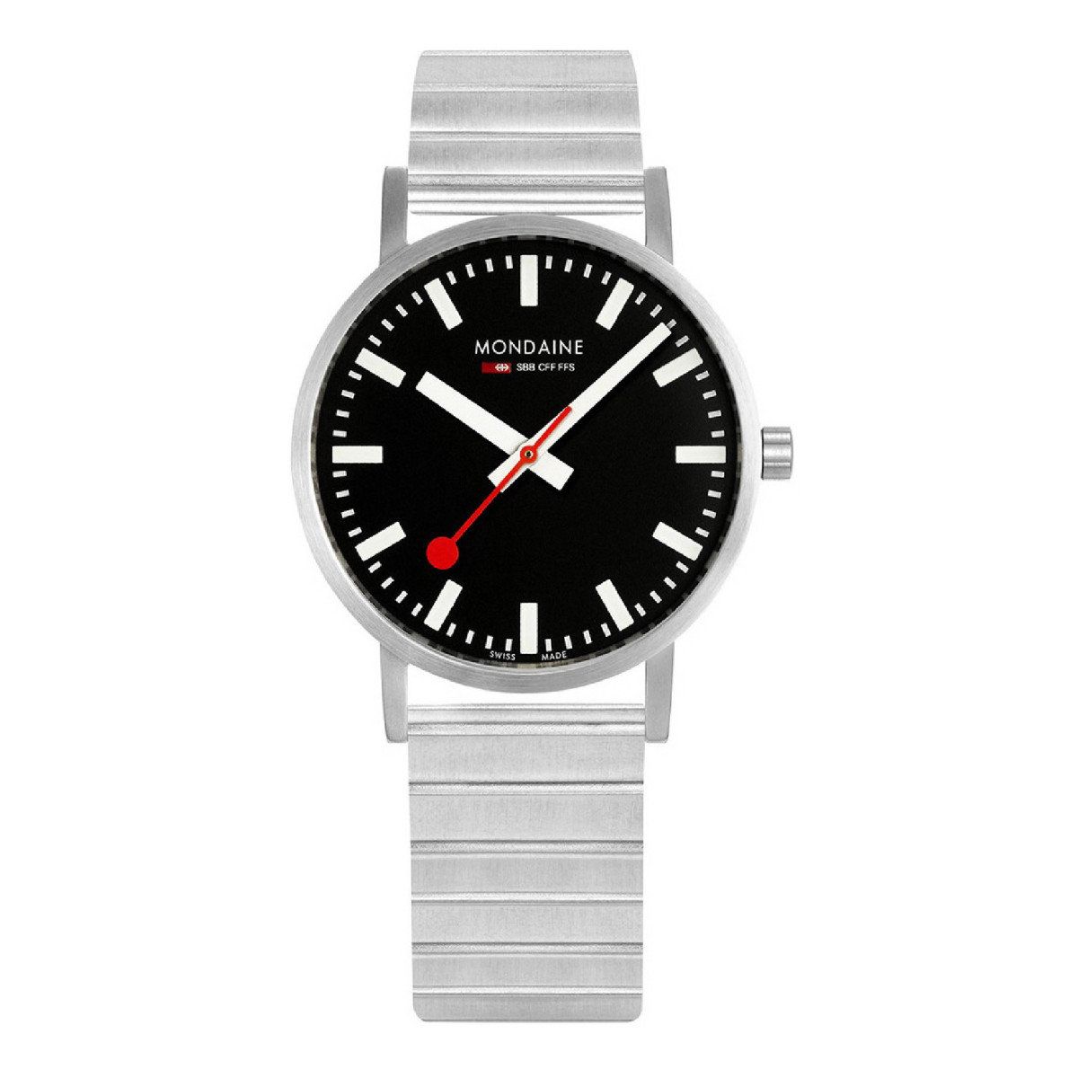 RELOJ MONDAINE SBB CLASSIC - ACERO MATE (36MM) - M6603031416SBW