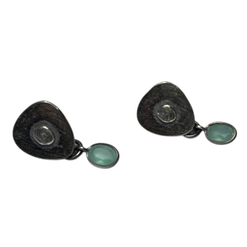 CHALCEDONY PLATADEPALO EARRINGS - WE245X