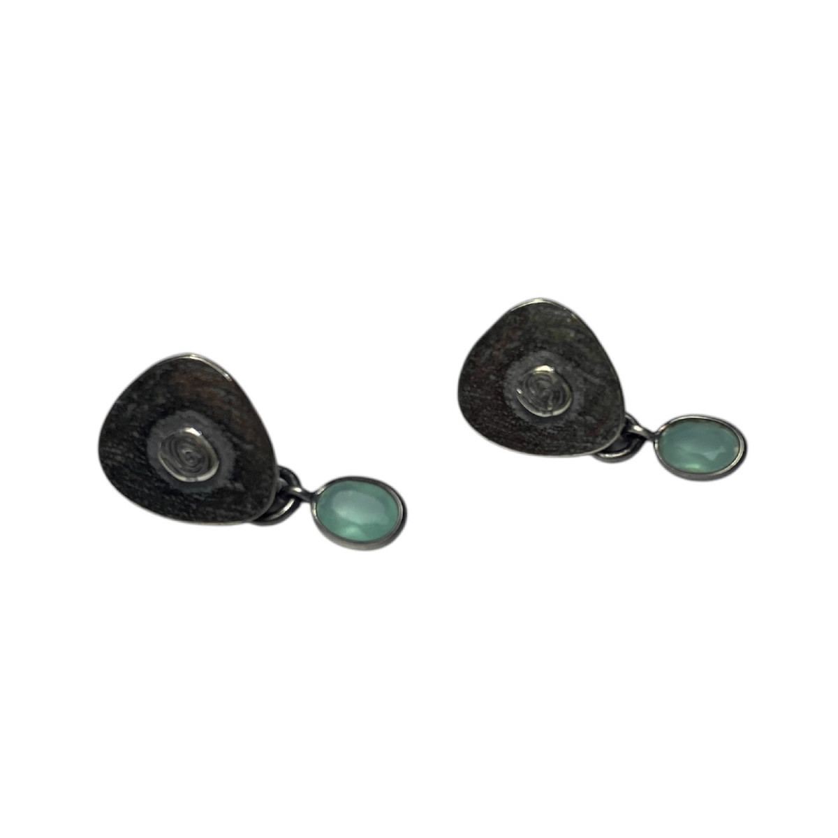 CHALCEDONY PLATADEPALO EARRINGS - WE245X