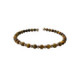 PULSERA ESCLAVA JAIBOR OJO DE TIGRE ORO ROSA - S5030JP073