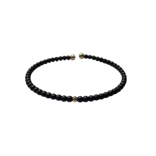 PULSERA ESCLAVA JAIBOR CERÁMICA ORO ROSA - S5036JP418