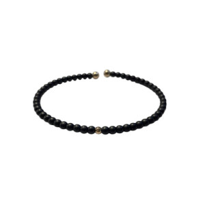 PULSERA ESCLAVA JAIBOR CERÁMICA ORO ROSA - S5036JP418