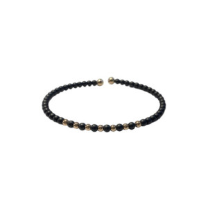 PULSERA ESCLAVA JAIBOR CERÁMICA ORO ROSA - S5037JP418