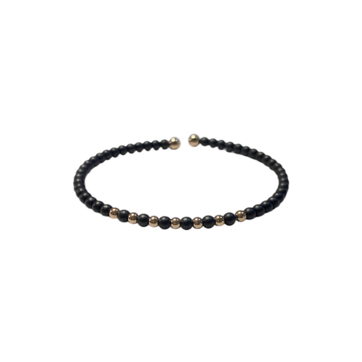PULSERA ESCLAVA JAIBOR CERÁMICA ORO ROSA - S5037JP418