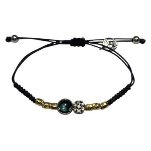 PULSERA TOP SILVER VERDE - PU7875PMAV