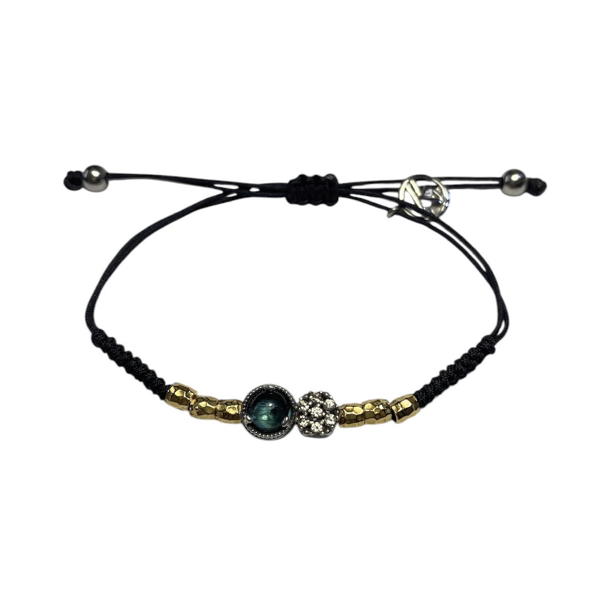 PULSERA TOP SILVER VERDE - PU7875PMAV