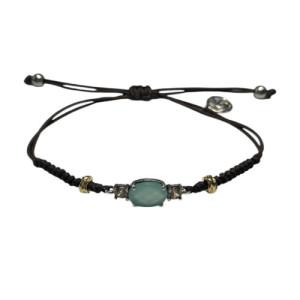 PULSERA TOP SILVER CALCEDÓNIA - PU7446PMAC