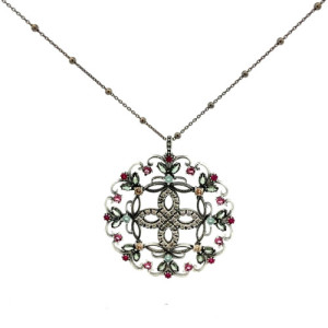 COLLARET TOP SILVER - CO7801P80CAD