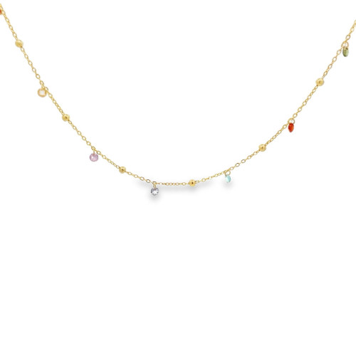 COLLARET TOP SILVER COLORS - CO7729PX