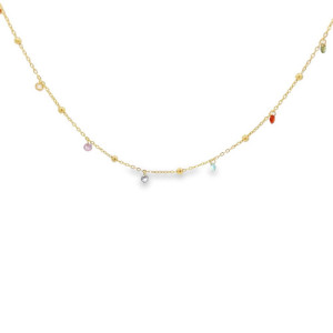 COLLARET TOP SILVER COLORS - CO7729PX