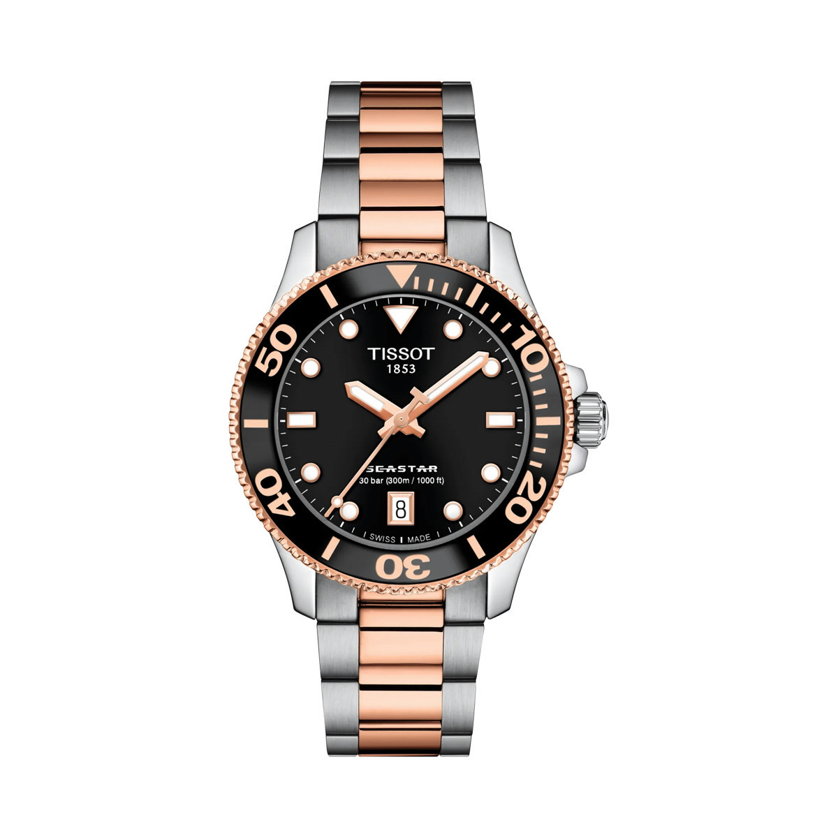 TISSOT SEASTAR 1000 36MM WATCH - T1202102205101
