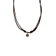 COLLAR ORO ROSA DIAMANTE BROWN