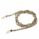 COLLAR MARIE LAURE CHAMOREL NEGRO ORO - MLS182