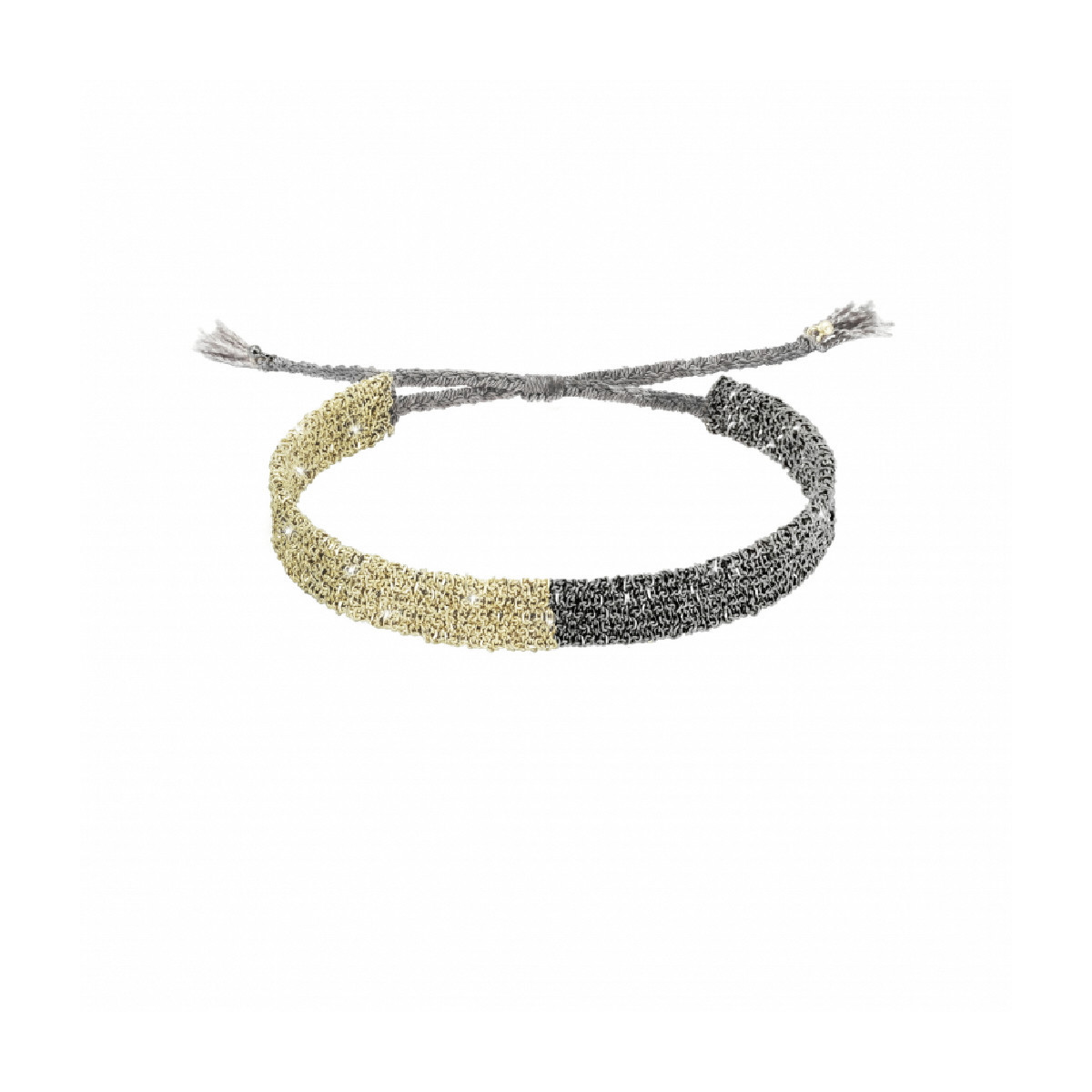 PULSERA MARIE LAURE CHAMOREL ORO RUTENIO - MLS819