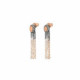 ROSE MARIE LAURE CHAMOREL EARRINGS - MLS936PG