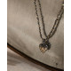 HEART MARIE LAURE CHAMOREL NECKLACE - MLS890