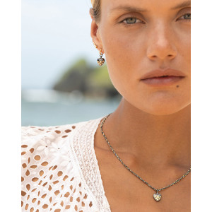 HEART MARIE LAURE CHAMOREL NECKLACE - MLS890