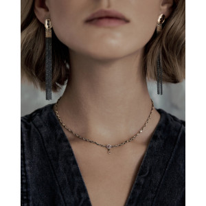 BLACK GOLD MARIE LAURE CHAMOREL NECKLACE - MLS727