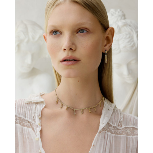 PENDIENTES MARIE LAURE CHAMOREL ORO - MLS936
