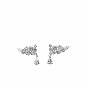 CLIMBERS LINEARGENT EARRINGS - 19635-A