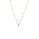 0,15 CARATS DIAMOND ROSE GOLD NECKLACE - 1AEB