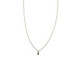 0,15 CARATS BROWN DIAMOND ROSE GOLD NECKLACE - 1AEF 0,15 CARATS BROWN DIAMOND ROSE GOLD NECKLACE - 1AEF
