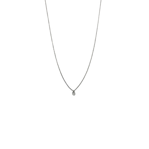 COLLARET OR BLANC DIAMANT 0,15 QUILATS - 1AEA