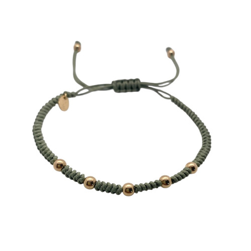 ROSE GOLD KAKI JAIBOR BRACELET - B9544MPCAQ