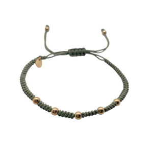 ROSE GOLD KAKI JAIBOR BRACELET - B9544MPCAQ