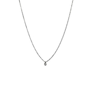 0,10 CARATS WHITE GOLD NECKLACE - PB1BTB-10