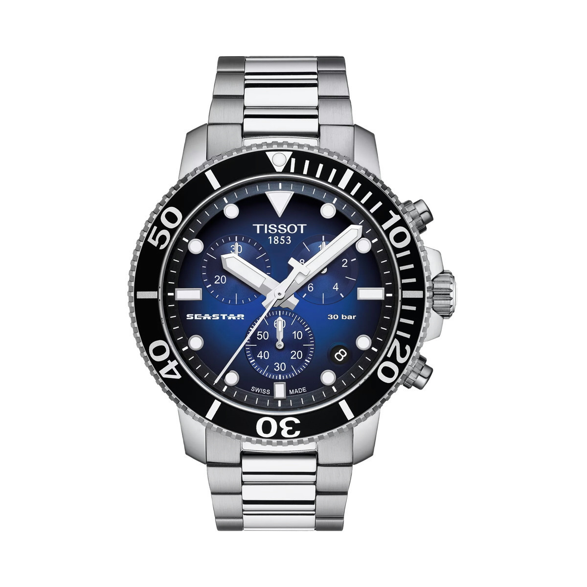 RELOJ TISSOT SEASTAR 1000 CHRONOGRAPH - T1204171104101