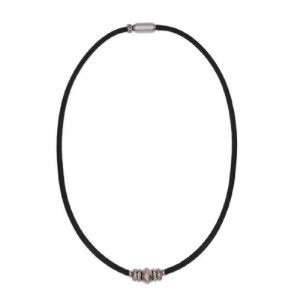 BLACK PLATADEPALO BRACELET - BN017N T/19