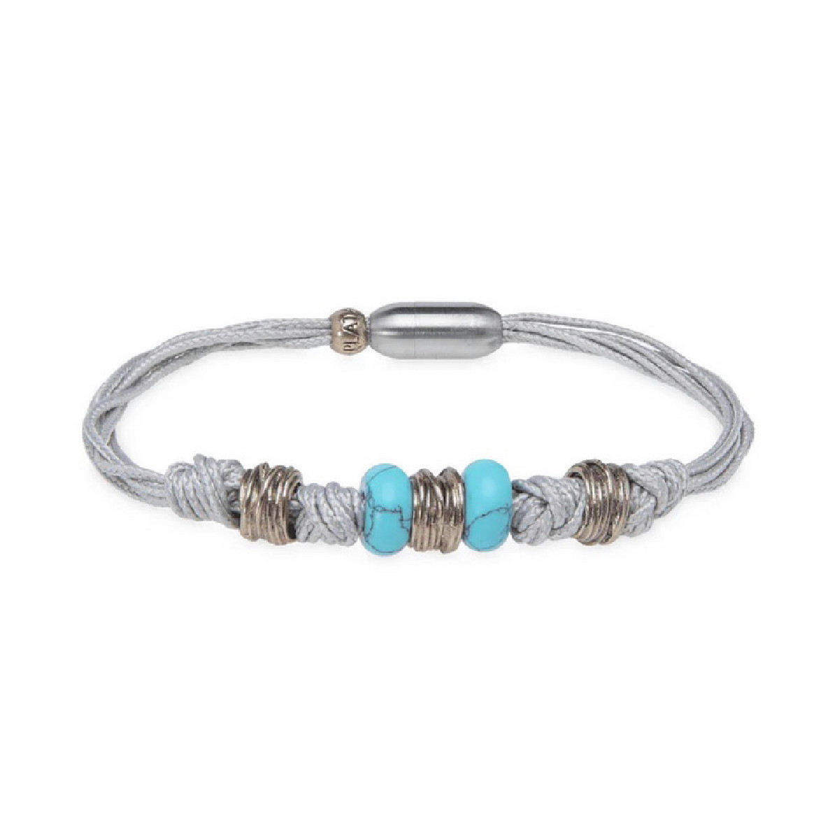 TURQUOISE PLATADEPALO BRACELET - BB065G T/19