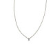 0,10 CARATS BROWN DIAMOND ROSE GOLD NECKLACE - PB1RTB-10