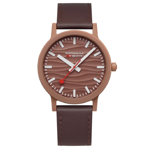RELOJ MONDAINE SBB ESSENCE MOCHA MOUSSE - MS141170LTV
