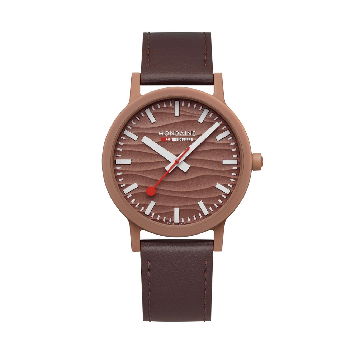 RELOJ MONDAINE SBB ESSENCE MOCHA MOUSSE - MS141170LTV