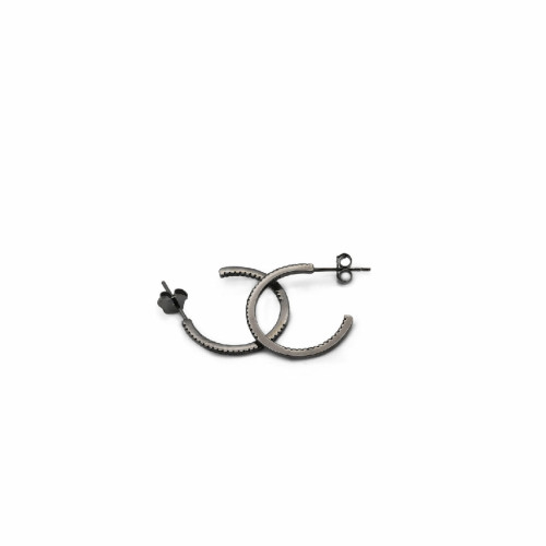 HOOPS LINEARGENT EARRINGS - 17051-N-A HOOPS LINEARGENT EARRINGS - 17051-N-A