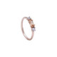 ANILLO ORO ROSA BAGUETTE CAVA  - AN065460/2 ANILLO ORO ROSA BAGUETTE CAVA  - AN065460/2
