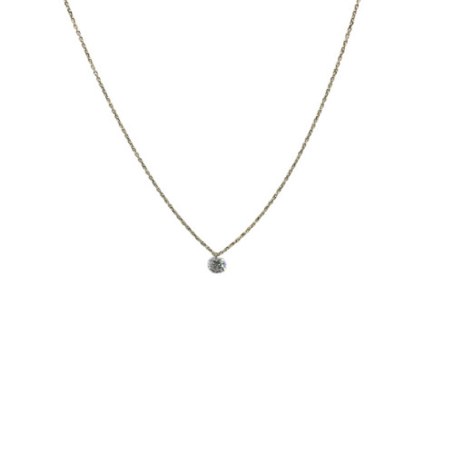 0,25 CARATS DIAMOND GOLD NECKLACE - PB1GTB-25