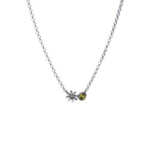 COLGANTE FLOR RELIEVE PERIDOTO - CL065525