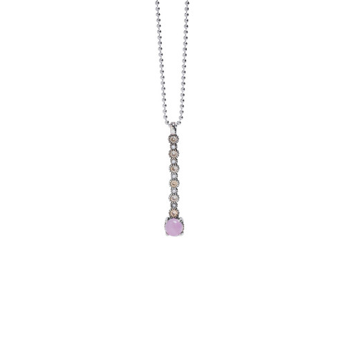 ROSE QUARTZ SUNFIELD NECKLACE - CL065574 ROSE QUARTZ SUNFIELD NECKLACE - CL065574