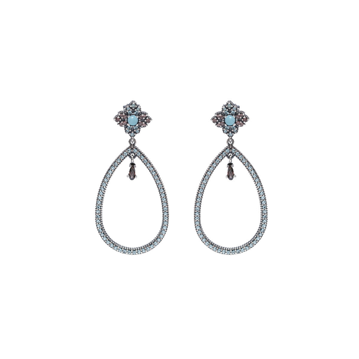 PENDIENTES LAGRIMA AGUAMARINA TURQUESA - PE065491 PENDIENTES LAGRIMA AGUAMARINA TURQUESA - PE065491