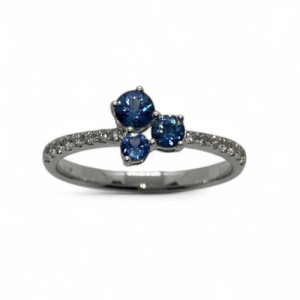 SAPPHIRES JAIBOR RING - R2996MW135