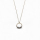 CYRCLE ROSE GOLD PANOS & SAVAS NECKLACE - N2154/BW