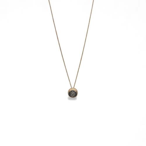 ROSE GOLD PANOS & SAVAS NECKLACE - N1252